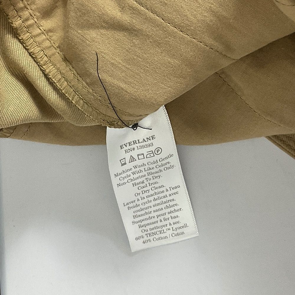 Everlane Tan Wide Leg Pants - Picture 8 of 9